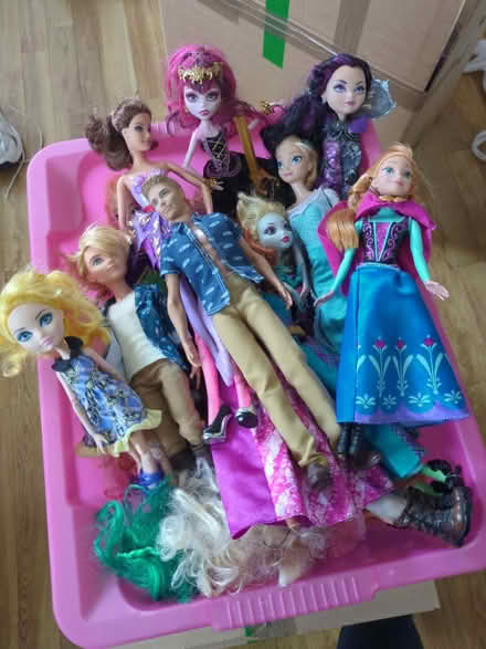 Photo of free Box of dolls (Walton Cardiff GL20) #1
