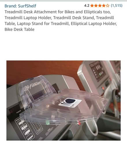 Photo of free Treadmill surf shelf (Haggerty and 7 mile) #2