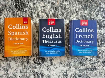 Photo of free Mini Spanish & French Dictionaries, and Thesaurus (Balham SW17) #1