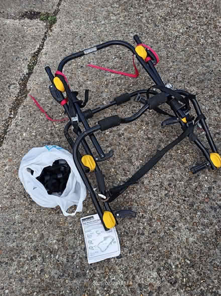 Photo of free Halfords "High Mount" Bike carrier for up to three bikes (Fords Farm RG31) #1