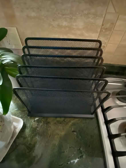 Photo of free Metal mesh style folder holder (Fanwood) #1