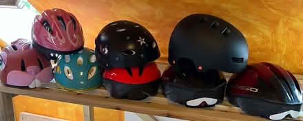 Photo of free 8 x Cycle / Skateboard Helmets (Llanmaes CF61) #1
