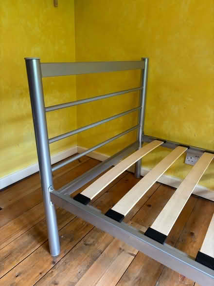 Photo of free Single metal bed frame (Timbersbrook CW12) #3