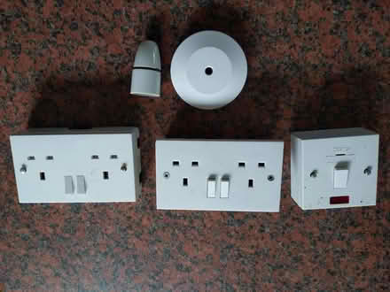 Photo of free Sockets And A Light Fitting (TN12) #2