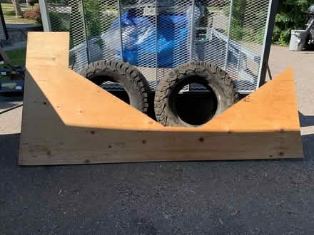 Photo of free Large Irregular Shaped 1/2” Plywood (South Brampton) #1