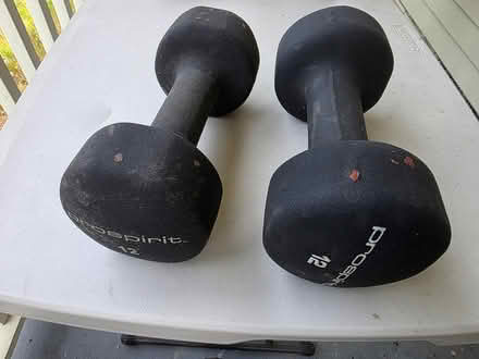Photo of free 12 pound dumbells (Central District/Madrona) #1