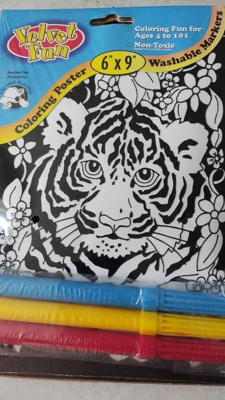 Photo of free Velvet Fun Coloring poster (Allen) #1