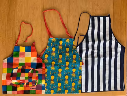 Photo of free Children’s plastic aprons (Mannings Heath) #1