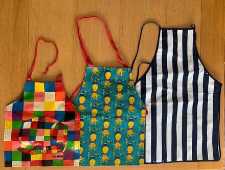 Photo of free Children’s plastic aprons (Mannings Heath) #1