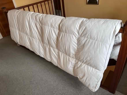 Photo of free Goose down mattress topper (Thornton le Beans DL6) #1
