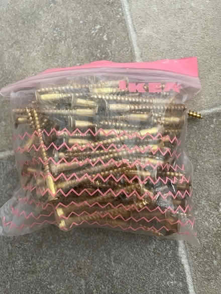 Photo of free Flat head brass screws (Pin Green Industrial Area SG1) #1