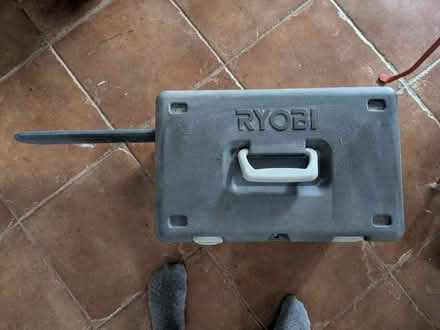 Photo of free Ryobi chain saw in case (Cypress off Jones and Cy N Hou) #1