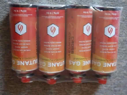 Photo of free Four-pack of gas for camping stove (Southwick BN42) #2