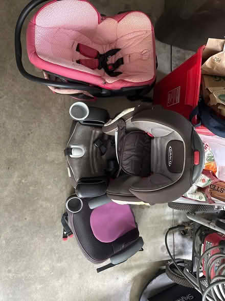 Photo of free Booster, child and baby seat (Devon pa) #1