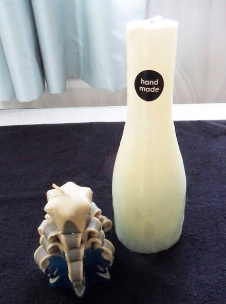 Photo of free Large Candles x 2 (Langley SL3) #1