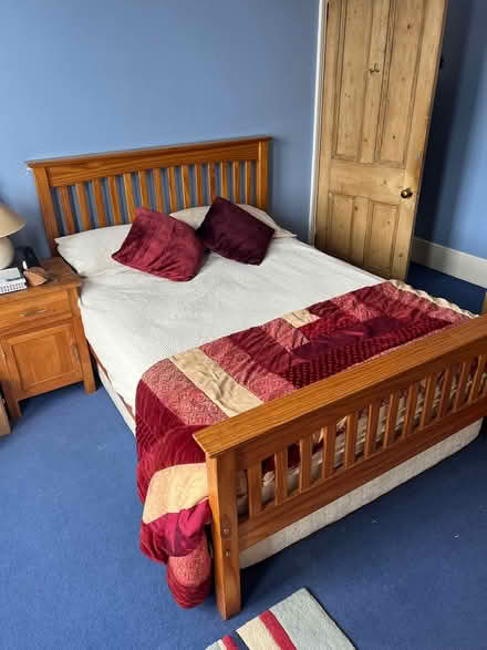 Photo of free Double bed frame and mattress (TN37 near Asda) #1