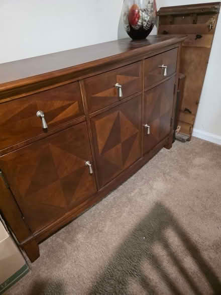Photo of free Dining room table and credenza (Belle mead nj off route 206) #2