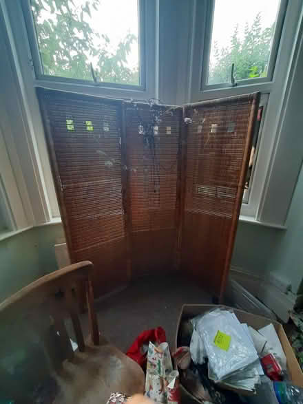 Photo of free Wicker trifold screen (Mums TW11) #2
