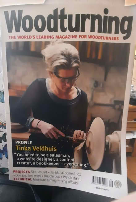 Photo of free 23 Woodturning Magazines (Portobello EH15) #1