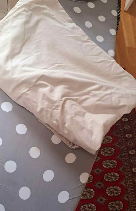 Photo of free Beige double quilt cover (Bramley, Hants RG26) #1
