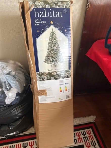 Photo of free 6ft pre-lit Christmas tree (Ruislip HA4) #1