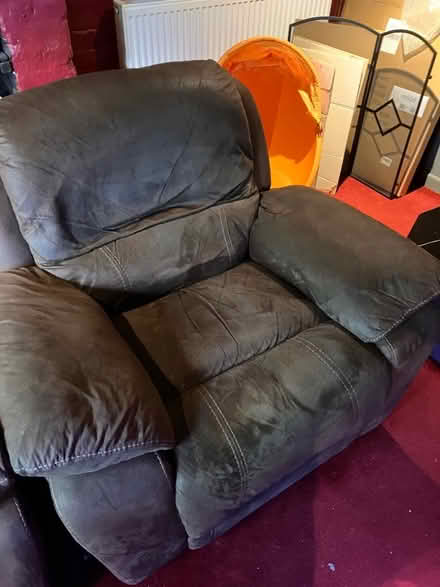 Photo of free 2 x recliner arm chairs (Springfield ME14) #1