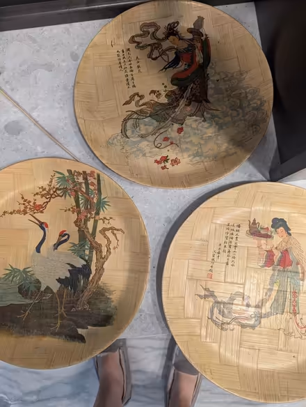 Photo of free Antique Bamboo plates (63rd& main, DG) #1