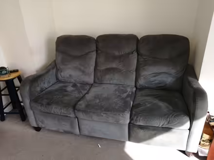 Photo of free Reclining sofa (Peterhouse Mews CB4) #1
