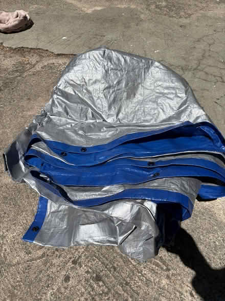 Photo of free Big tarp (Redwood City, Selby/El Camino) #1