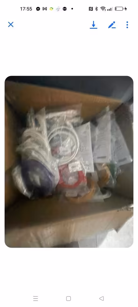 Photo of free Box of short ethernet cables (Dh6 2) #1