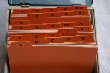 Photo of free Card index box (Stroud GL5) #2