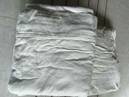 Photo of free Queen size flannel sheets (North of Cass and 75th) #1