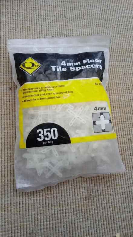 Photo of free Floor tile spacers (Horsham, near Bennetts Field) #1