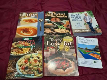Photo of free Assorted Cookbooks x6 (Glen Waverley) #1