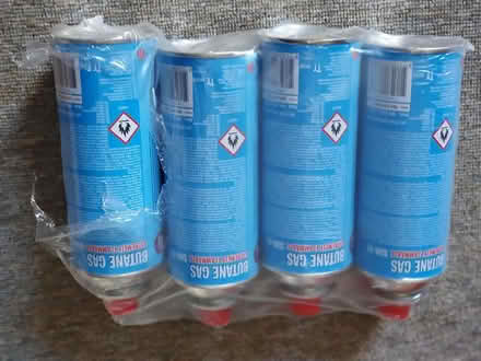 Photo of free Four-pack of gas for camping stove (Southwick BN42) #1