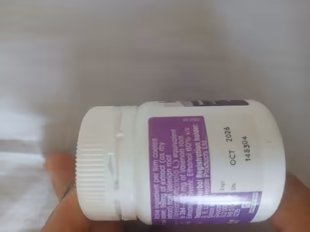 Photo of free Valerian extract kalm night (Nw41by) #2