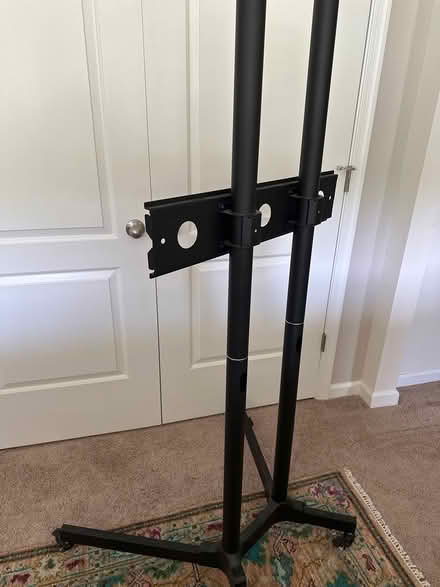 Photo of free Rolling Metal TV stand (Brookfield, Falling Waters WV) #2