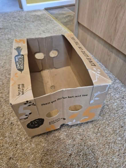 Photo of free 3x Riverford sturdy cardboard boxes (Oughtibridge S35) #3