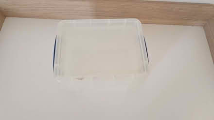 Photo of free Plastic storage box with lid (Loughton IG10) #2