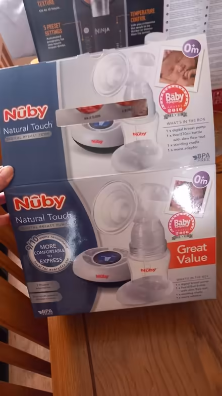Photo of free Nuby Manual Breast Pump (CT19) #1