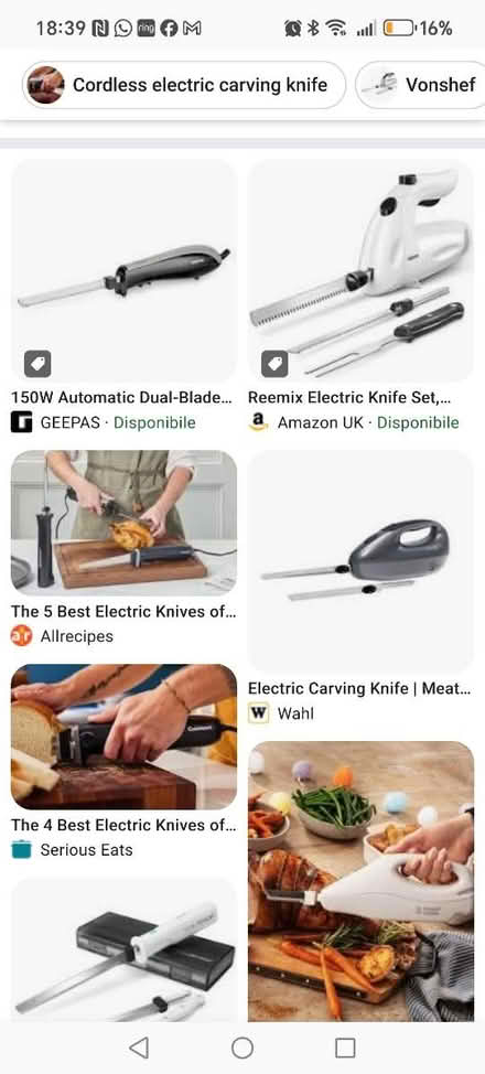 Photo of Electric knife (SW15 Putney Vale) #1
