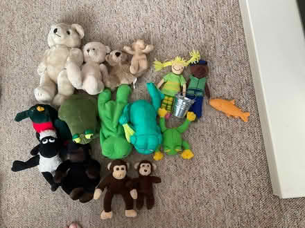 Photo of free Arty bits and soft toys (Mottingham) #3