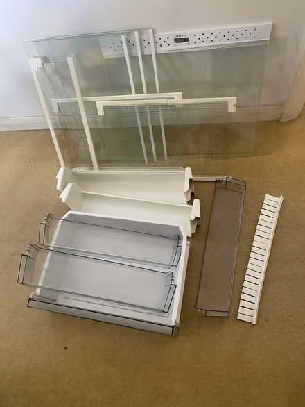 Photo of free shelves from Sharp Fridge Freezer (St Albans AL1, nr Marshalswick) #1