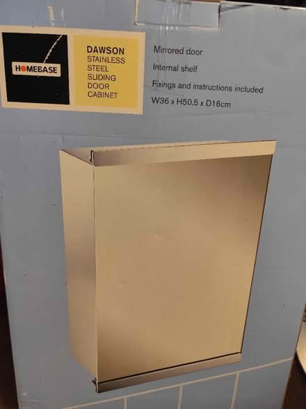 Photo of free Bathroom Mirror Cabinet (Beeston LS11) #1