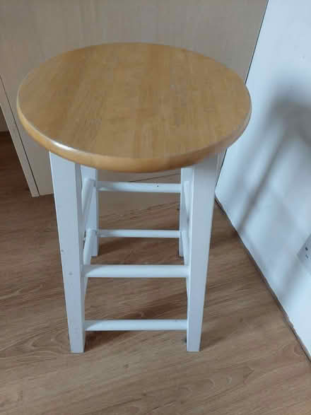 Photo of free Wooden stool (Allestree) #1