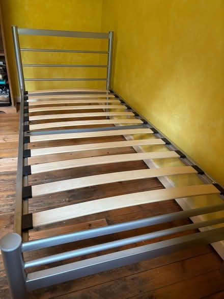 Photo of free Single metal bed frame (Timbersbrook CW12) #1