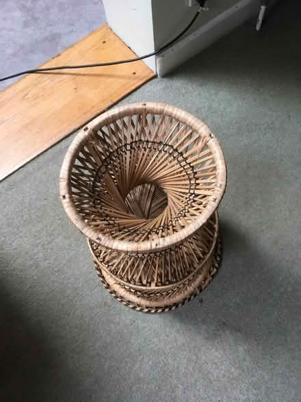 Photo of free Wicker plant basket (CO11) #3