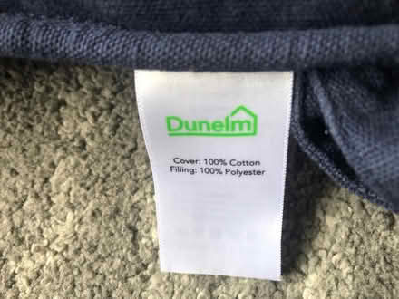 Photo of free 4 Navy Blue Dunelm seat cushions (Kidderminster, DY10) #3