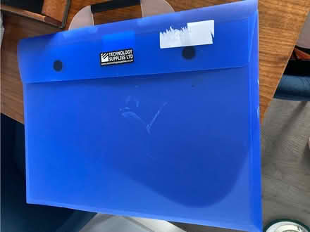 Photo of free Plastic A3 Art/Document Folder (Howhlill Quarries HG2) #1