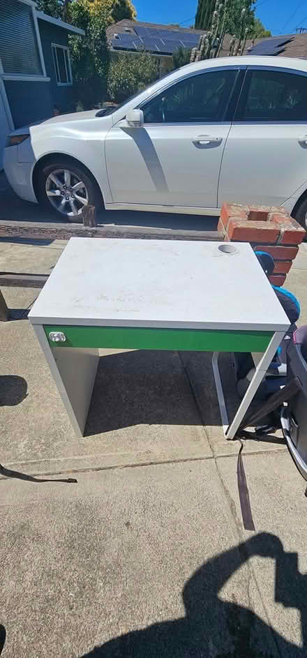 Photo of free IKEA Desk with drawer organizer (B St) #1